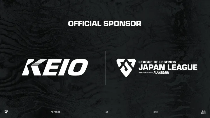 Keio Corporation Joins “LJL presented by PLAYBRAIN”  as an Official Sponsor - Official LJL Merchandise to be Sold at New Shinjuku Store